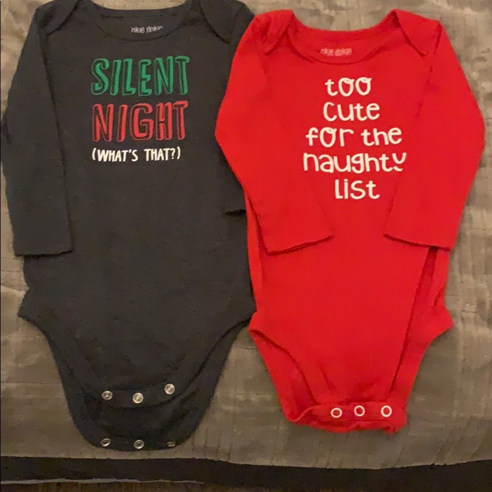 Christmas bodysuits 12m